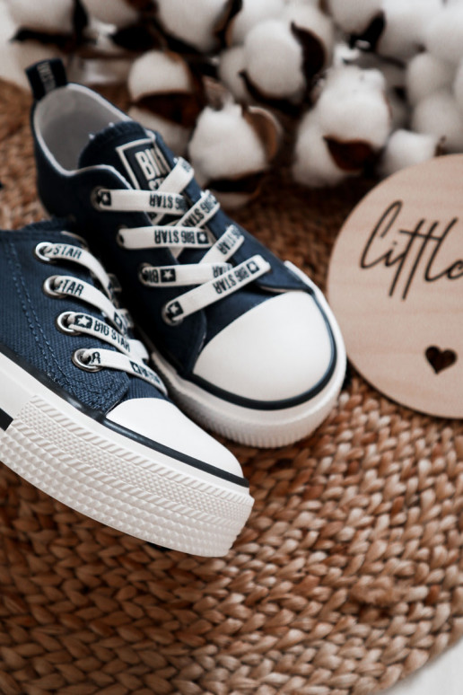Calzado casual infantil BIG STAR KK374070 azul oscuro