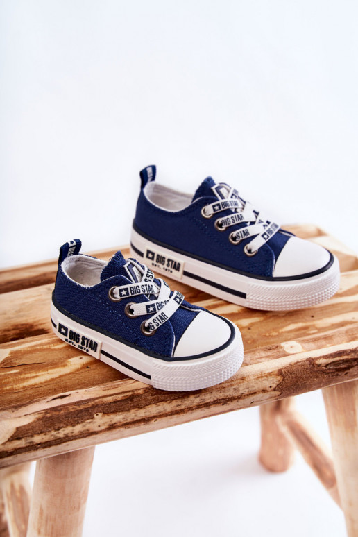 Calzado casual infantil BIG STAR KK374070 azul oscuro