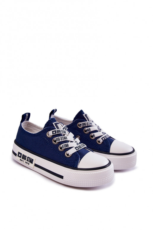Calzado casual infantil BIG STAR KK374070 azul oscuro