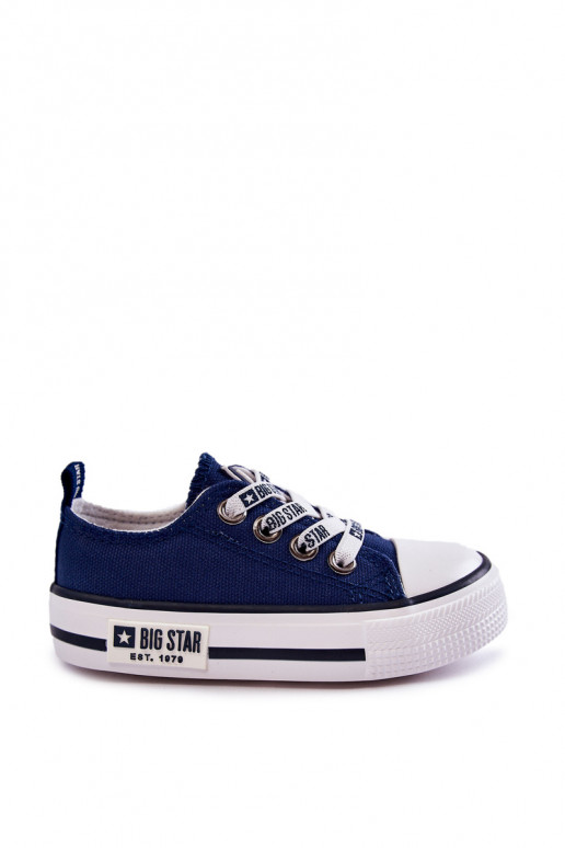 Calzado casual infantil BIG STAR KK374070 azul oscuro