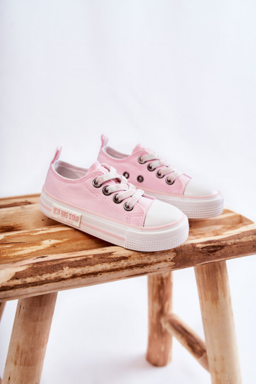 Zapatos de ocio infantil BIG STAR KK374072 rosa