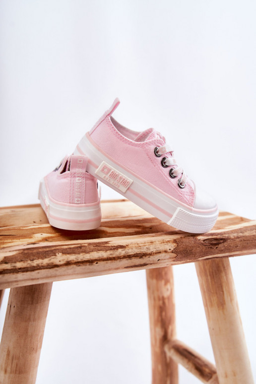 Zapatos de ocio infantil BIG STAR KK374072 rosa