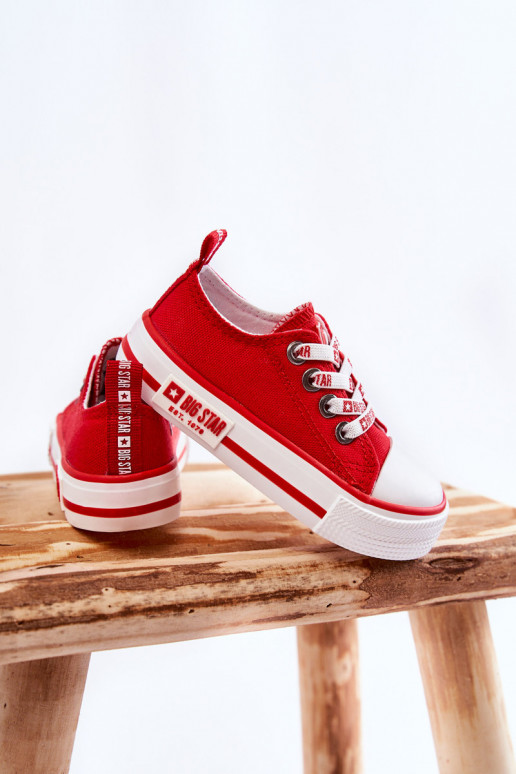 Calzado casual infantil BIG STAR KK374071 rojo