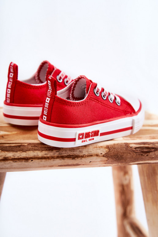 Calzado casual infantil BIG STAR KK374071 rojo