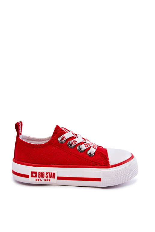 Calzado casual infantil BIG STAR KK374071 rojo