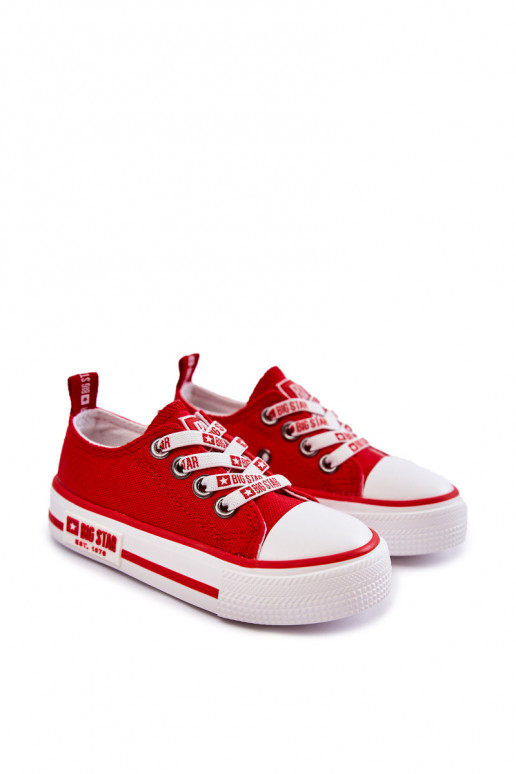Calzado casual infantil BIG STAR KK374071 rojo