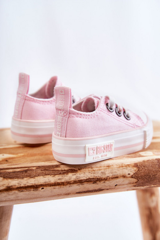 Calzado casual infantil BIG STAR KK374052 rosa