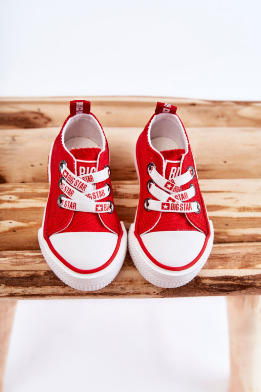 Calzado casual infantil BIG STAR KK374051 rojo