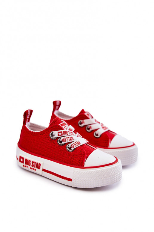 Calzado casual infantil BIG STAR KK374051 rojo