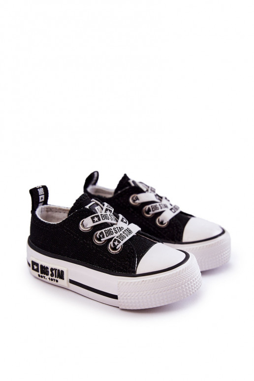 Calzado casual infantil BIG STAR KK374049 Blanco y negro