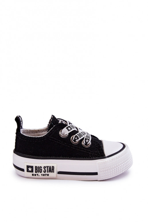 Calzado casual infantil BIG STAR KK374049 Blanco y negro