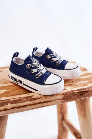 Calzado casual infantil BIG STAR KK374050 azul oscuro