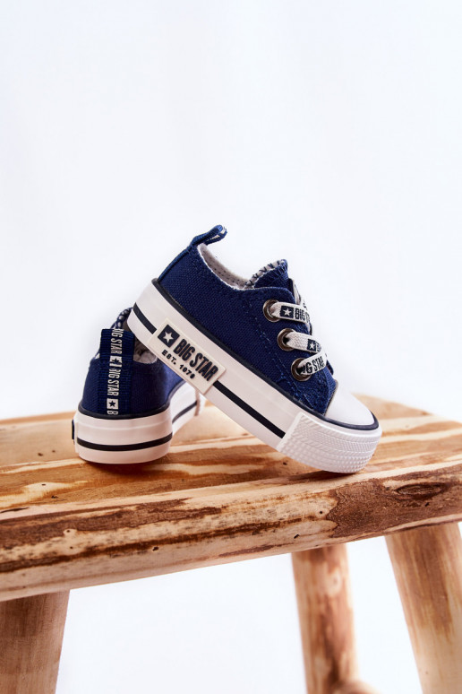 Calzado casual infantil BIG STAR KK374050 azul oscuro