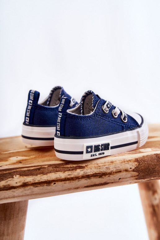 Calzado casual infantil BIG STAR KK374050 azul oscuro