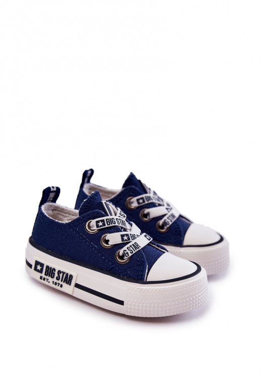Calzado casual infantil BIG STAR KK374050 azul oscuro