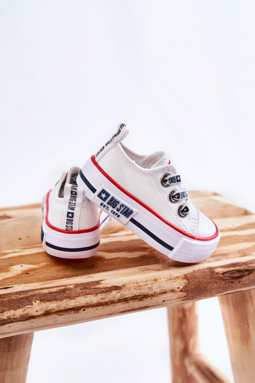 Zapatos de ocio infantil BIG STAR KK374048 blanco