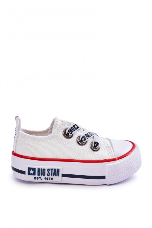 Zapatos de ocio infantil BIG STAR KK374048 blanco