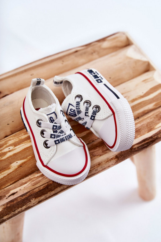 Calzado casual infantil BIG STAR KK374040 blanco