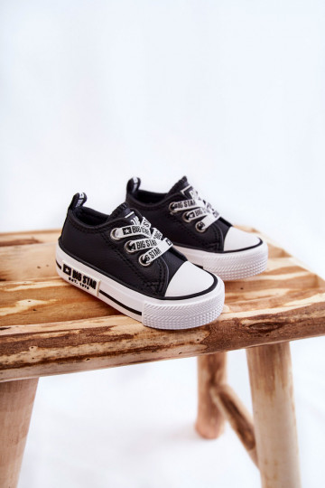 Calzado casual infantil BIG STAR KK374041 Blanco y negro