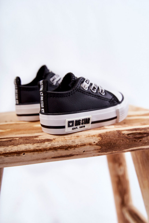 Calzado casual infantil BIG STAR KK374041 Blanco y negro