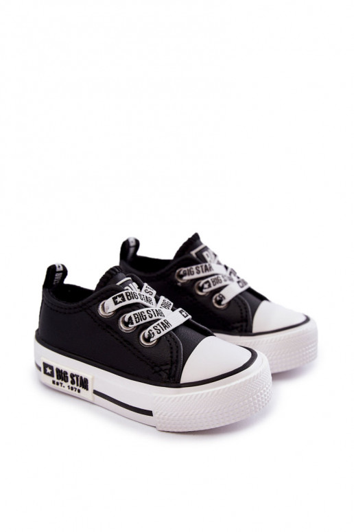 Calzado casual infantil BIG STAR KK374041 Blanco y negro
