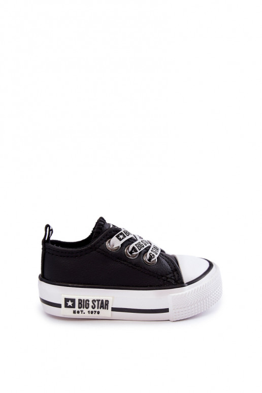 Calzado casual infantil BIG STAR KK374041 Blanco y negro