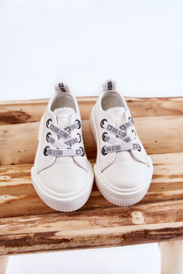 Calzado casual infantil BIG STAR KK374058 blanco 2