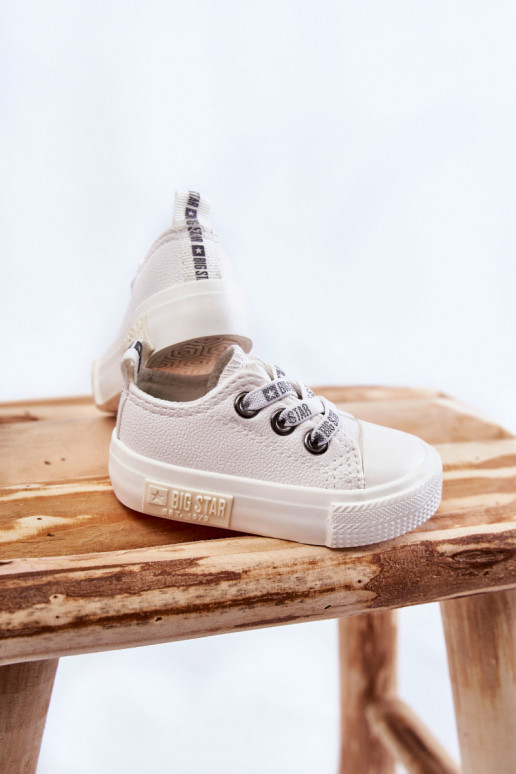Calzado casual infantil BIG STAR KK374058 blanco