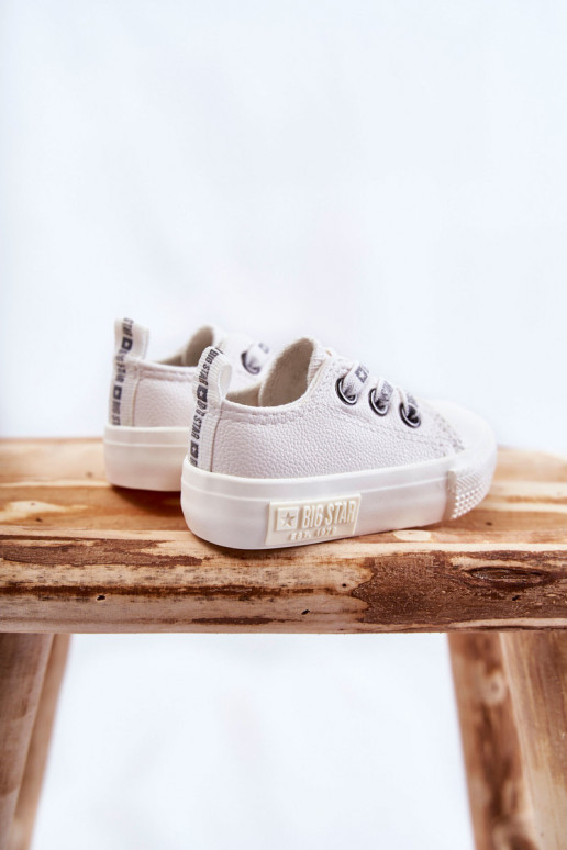 Calzado casual infantil BIG STAR KK374058 blanco