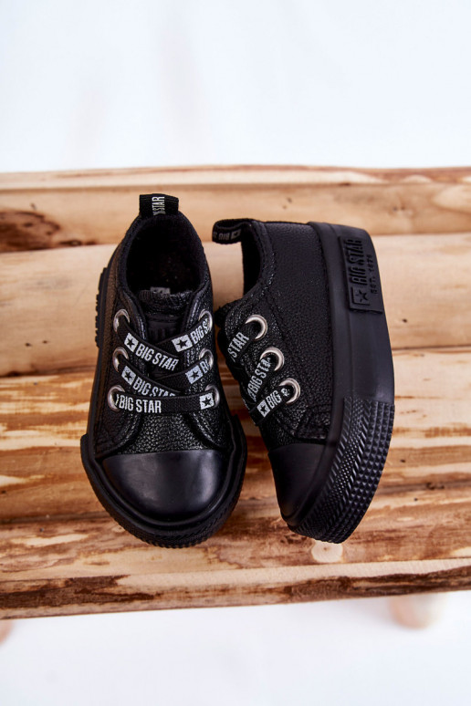 Zapatos de ocio infantil BIG STAR KK374059 negro