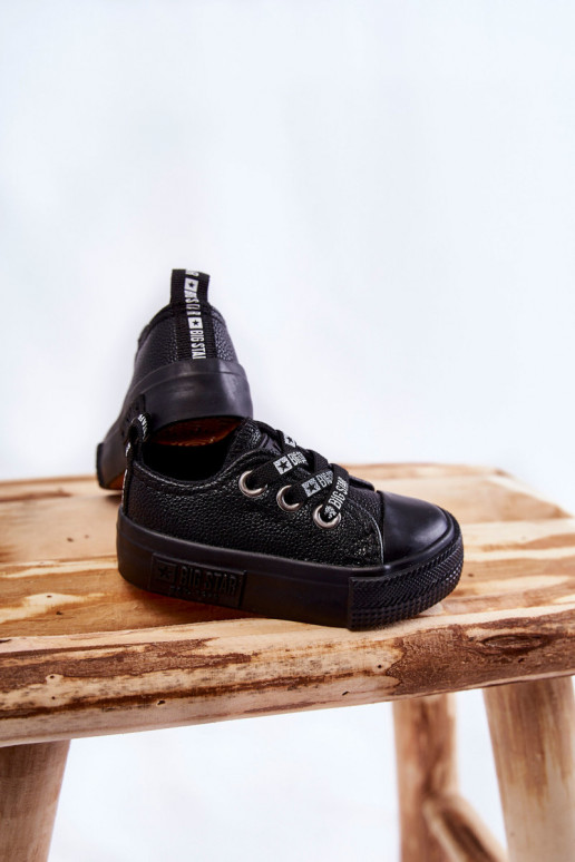 Zapatos de ocio infantil BIG STAR KK374059 negro