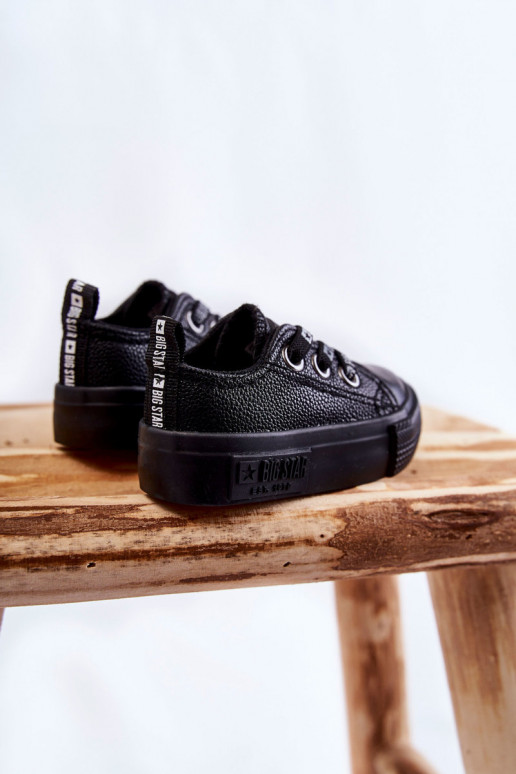 Zapatos de ocio infantil BIG STAR KK374059 negro