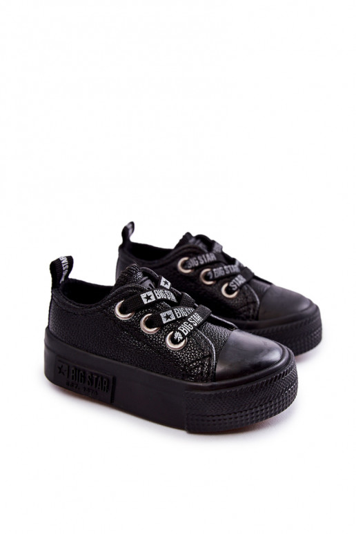 Zapatos de ocio infantil BIG STAR KK374059 negro