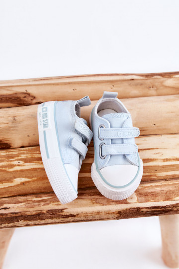 Calzado casual infantil con cierres adhesivos BIG STAR KK374078 color azul 2