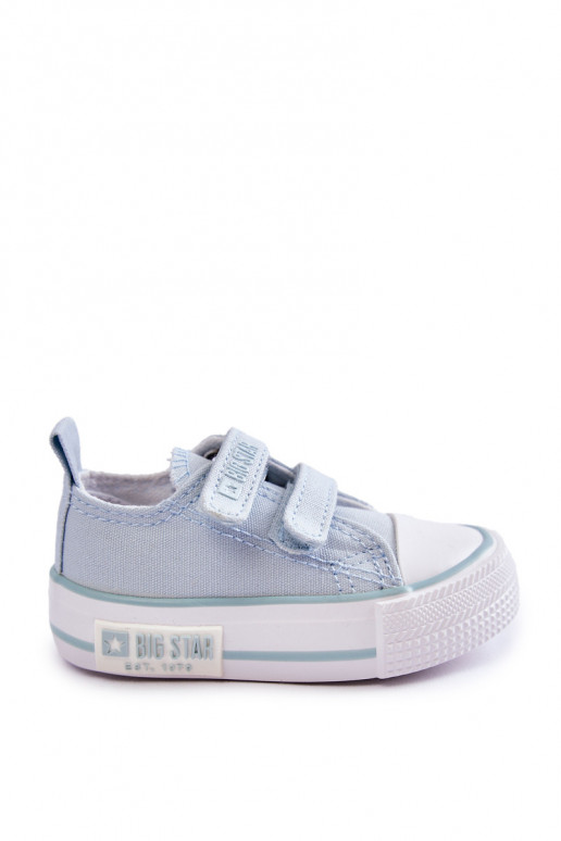 Calzado casual infantil con cierres adhesivos BIG STAR KK374078 color azul