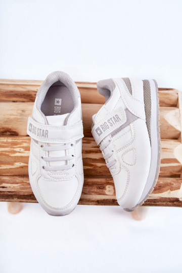 Calzado deportivo infantil Big Star KK374009 blanco 2
