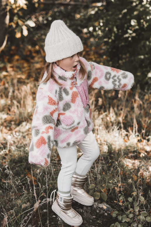 Botas de nieve para niños Big Star KK374221 color beige-oro Botas de nieve para niños Big Star KK374221 color beige-oro