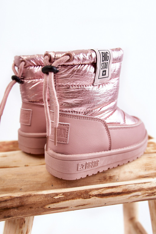 Botas de nieve para niños Big Star KK374219 rosa Botas de nieve para niños Big Star KK374219 rosa