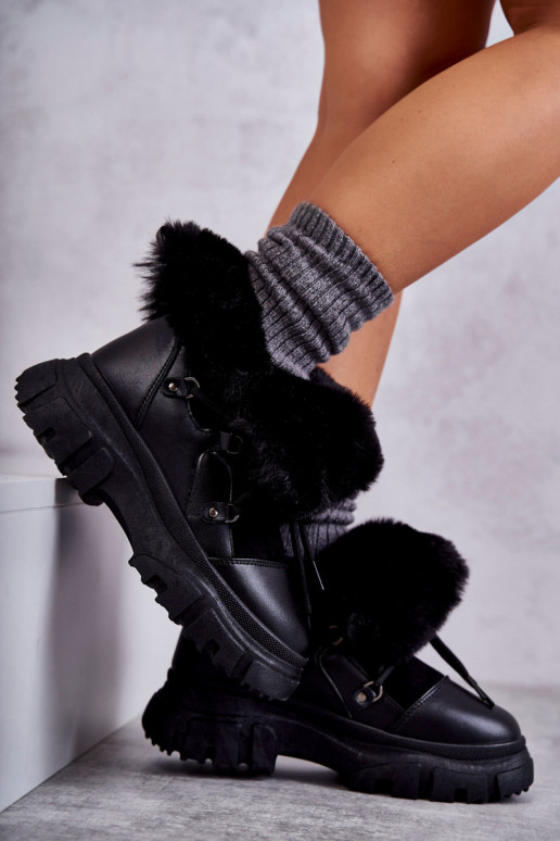 botas calentadas color negro Charles botas calentadas color negro Charles