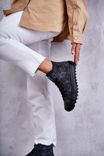 Zapatos de ocio Big Star calentados color negro GG274069 2