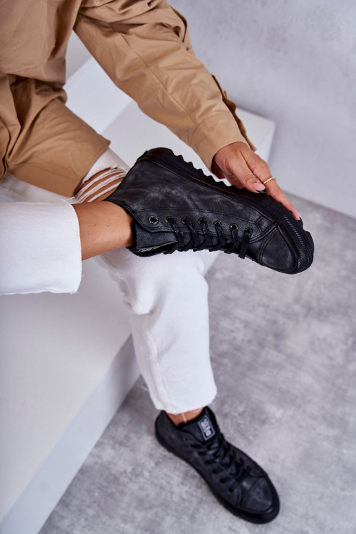 Zapatos de ocio Big Star calentados color negro GG274069