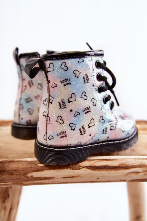 Botas infantiles con purpurina y estampados Reggie en varios colores.
