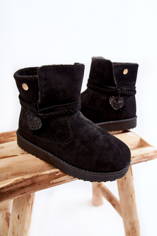 Botas de nieve para niños en color negro May.