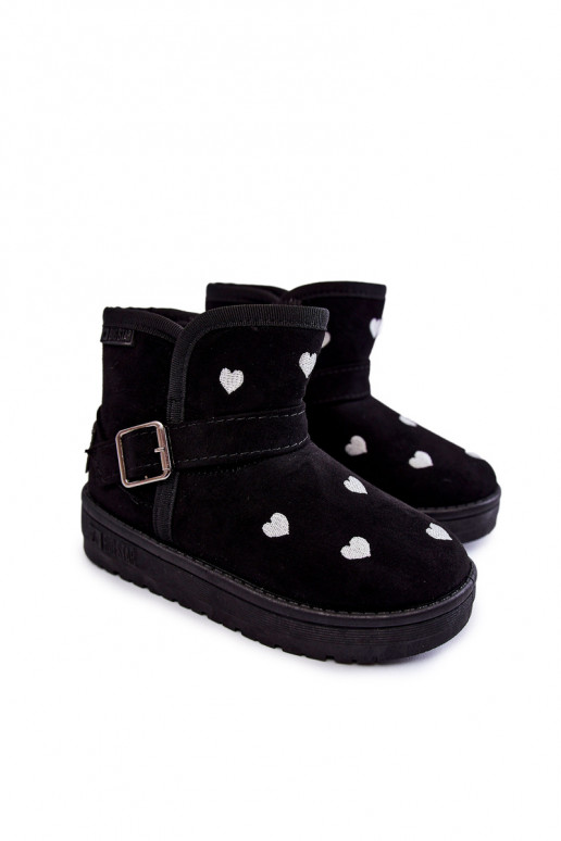 Botas de nieve para niños Big Star KK374243 negro Botas de nieve para niños Big Star KK374243 negro