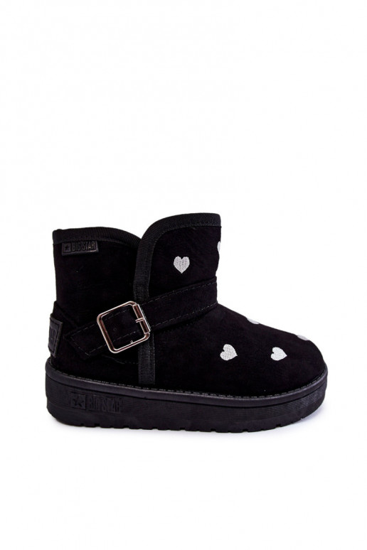 Botas de nieve para niños Big Star KK374243 negro Botas de nieve para niños Big Star KK374243 negro