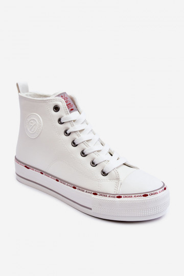 Zapatos casual con suela Cross Jeans KK2R4044C color blanco