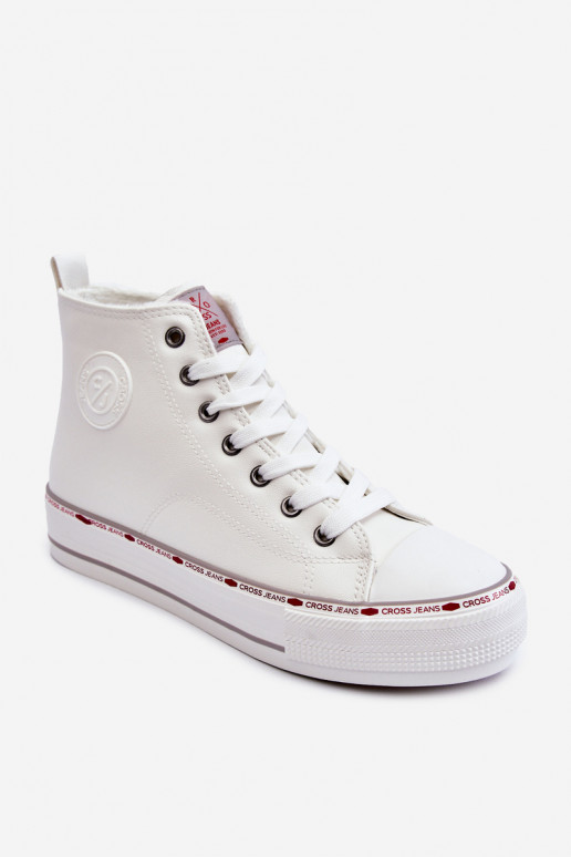 Zapatos casual con suela Cross Jeans KK2R4044C color blanco