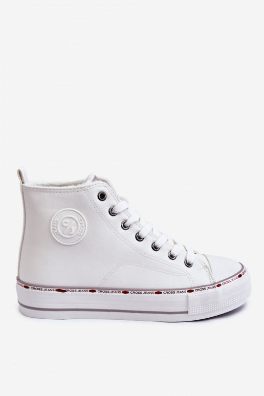 Zapatos casual con suela Cross Jeans KK2R4044C color blanco