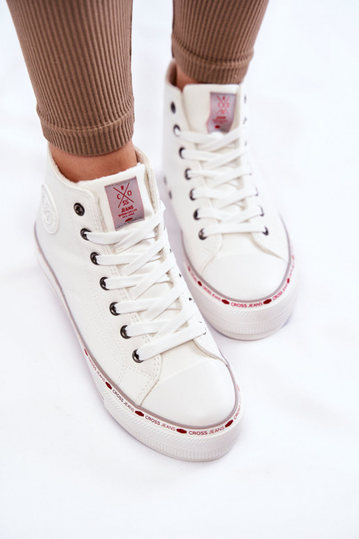 Zapatos casual con suela Cross Jeans KK2R4044C color blanco