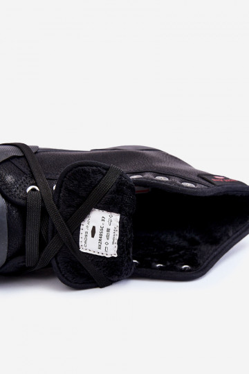 Zapatos casual con suela Cross Jeans KK2R4055C color negro 2